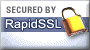 Secured by RapidSSL 